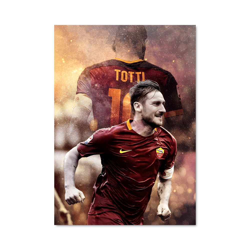 Poster Totti en Mouvement